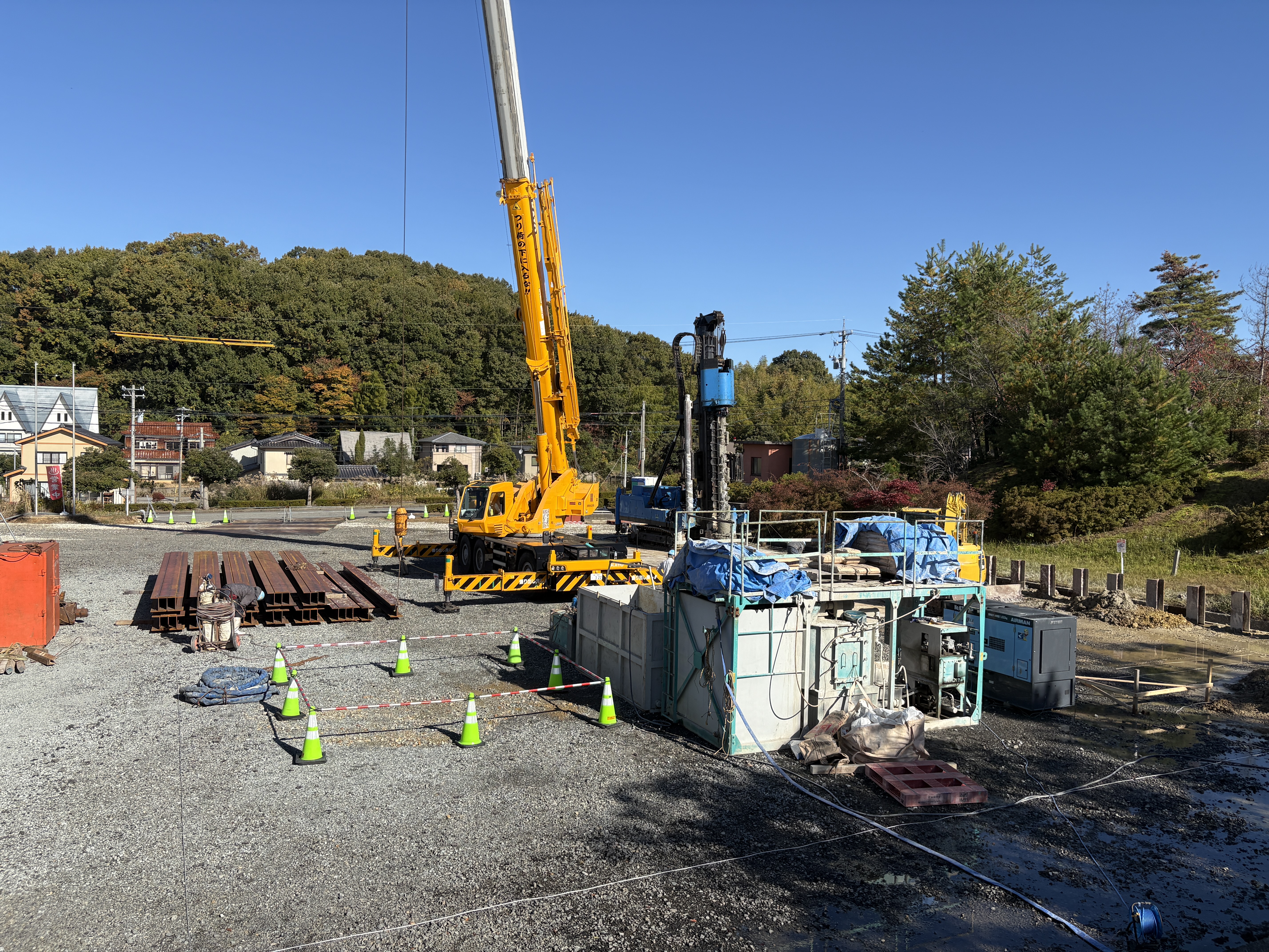 能美市地域共生交流館改築工事　：　MLT工法